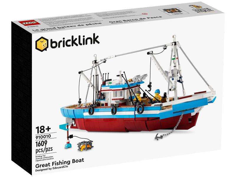 Great Fishing Boat #910010 LEGO BrickLink Designer Program