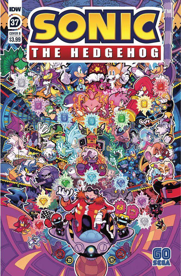 Sonic The Hedgehog [gray] #37 (2021) Prices 