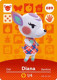 Diana #089 [Animal Crossing Series 1] Cover Art