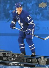 Matthew Knies #4 Hockey Cards 2023 Upper Deck Star Rookies Prices