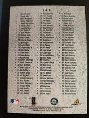 Card Back | Ken Griffey jr Baseball Cards 1998 Pinnacle Inside