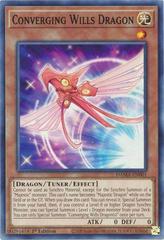 Converging Wills Dragon [1st Edition] YuGiOh Dawn of Majesty Prices