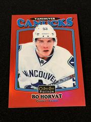 Bo Horvat [Rainbow Red] Hockey Cards 2016 O-Pee-Chee Platinum Retro Prices