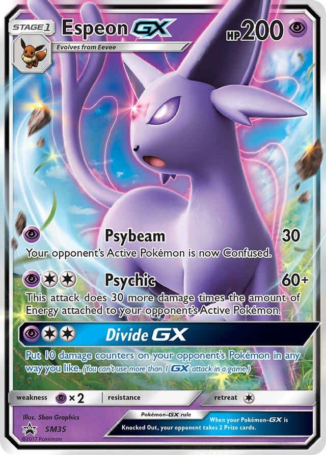 Espeon GX #SM35 Pokemon Promo