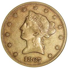 1865 Coins Liberty Head Gold Eagle Prices