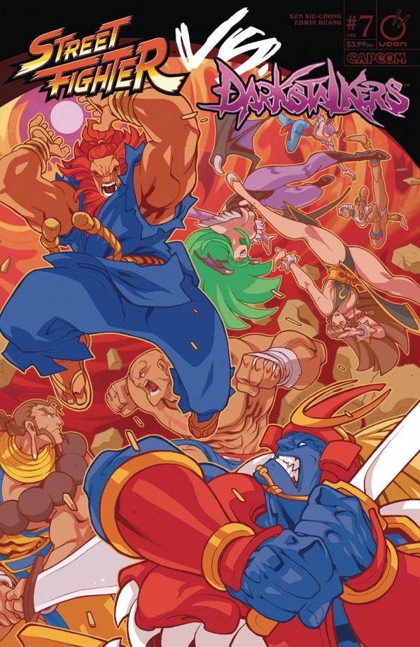 Street Fighter vs. Darkstalkers #7 (2017) Comic Books Street Fighter vs Darkstalkers