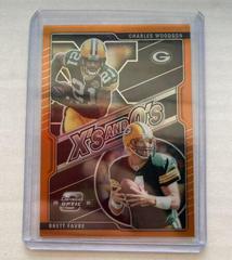 Brett Favre, Charles Woodson [Orange] #XO-27 Football Cards 2021 Panini Contenders Optic Xs and Os Prices
