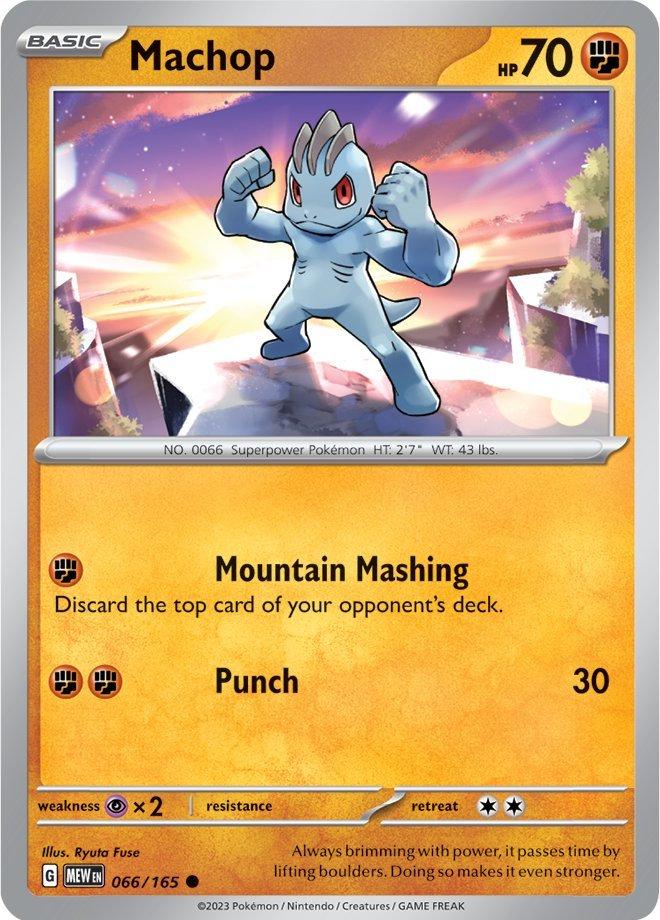Machop #66 Prices | Pokemon Scarlet & Violet 151 | Pokemon Cards