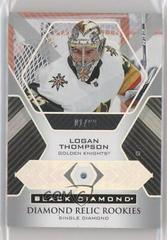 Logan Thompson [Single] Hockey Cards 2021 Upper Deck Black Diamond Rookie Relic Prices