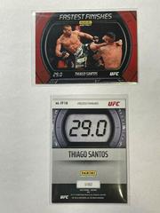 Thiago Santos Ufc Cards 2022 Panini Instant UFC Fastest Finishes Prices