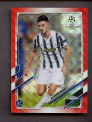 Alejandro Marques [Red Wave] Soccer Cards 2020 Topps Chrome UEFA Champions League Prices