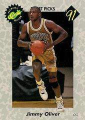 Jimmy Oliver [Draft Picks Premiere Edition] #29 Basketball Cards 1991 Classic Draft Prices