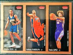Brandon Rush, Anthony Randoph, Robin Lopez #240 Basketball Cards 2008 Fleer Prices
