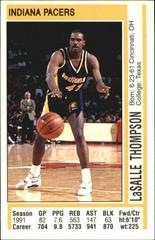 LaSalle Thompson Basketball Cards 1991 Panini Sticker Prices