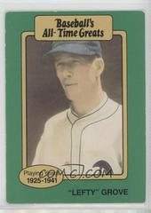Lefty Grove Baseball Cards 1987 Hygrade All Time Greats Prices