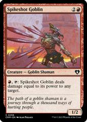 Spikeshot Goblin #256 Magic Commander Masters Prices