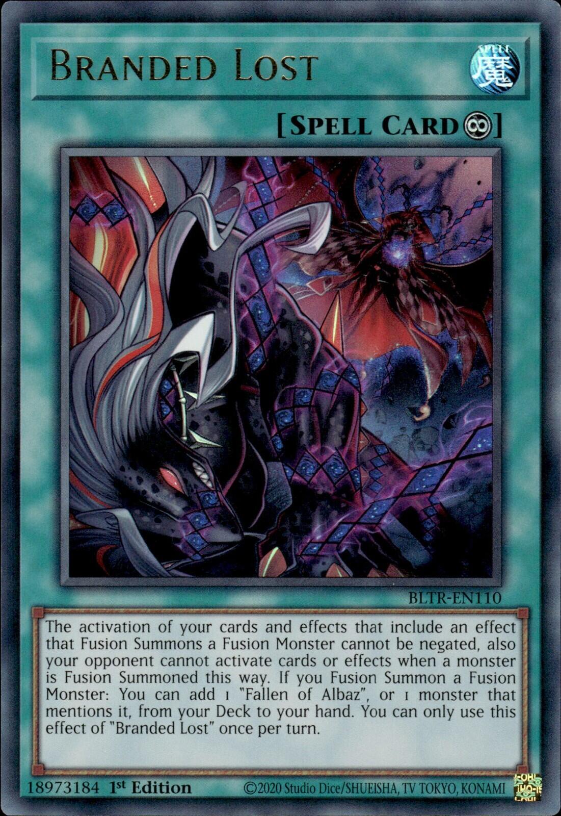 Branded Lost BLTR-EN110 YuGiOh Battles of Legend: Terminal Revenge