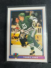 TERRY YAKE Hockey Cards 1991 Bowman Prices