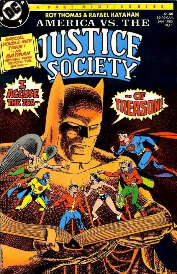 America vs. the Justice Society #1 (1985) Comic Books America vs the Justice Society