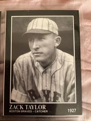 Zack Taylor #210 Baseball Cards 1991 Conlon Collection Prices
