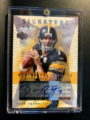 Ben Roethlisberger #SF-BR Football Cards 2004 Upper Deck Foundations Signatures Prices