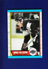 Mike Allison #141 Hockey Cards 1989 O-Pee-Chee Prices