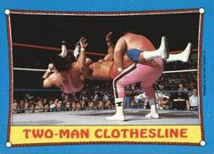 Hart Foundation #22 Wrestling Cards 1987 Topps WWF Prices