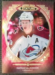 Nathan MacKinnon [Portrait Red] #5 Hockey Cards 2020 Upper Deck Stature Prices