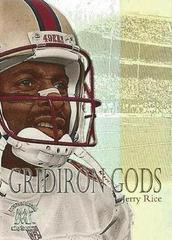 Jerry Rice Football Cards 1999 Skybox Molten Metal Gridiron Gods Prices