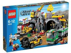 Lego City 4204 Bergwerk - The Mine mit allen Figuren OVP Anleitung