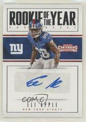 Eli Apple [Autograph] #28 Football Cards 2016 Panini Contenders Rookie of the Year Prices