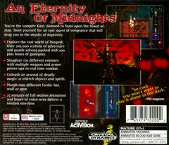 Back Cover | Blood Omen: Legacy of Kain Playstation