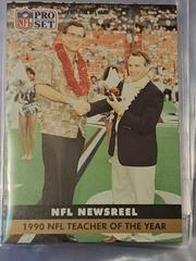 1990 NFL TEACHER OF THE YEAR #347 Football Cards 1991 Pro Set Prices