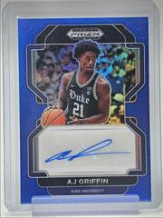 AJ Griffin [Blue] #DP-AJG Basketball Cards 2022 Panini Prizm Draft Picks Autographs Prices