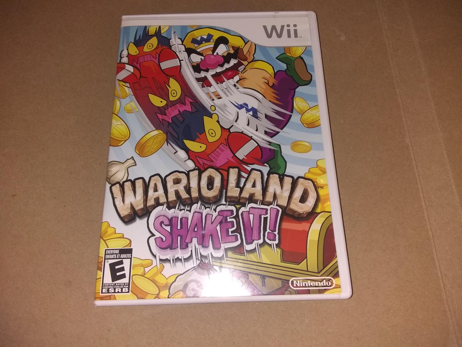 Wario Land Shake It | Item, Box, and Manual | Wii