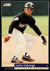 Andres Galarraga #8 Baseball Cards 1994 Score Prices
