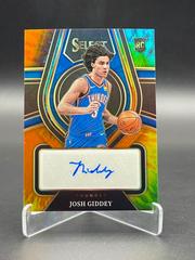Josh Giddey [Tie Dye Prizm] Basketball Cards 2021 Panini Select Rookie Signatures Prices