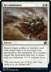 Recommission Magic Brother's War Prices