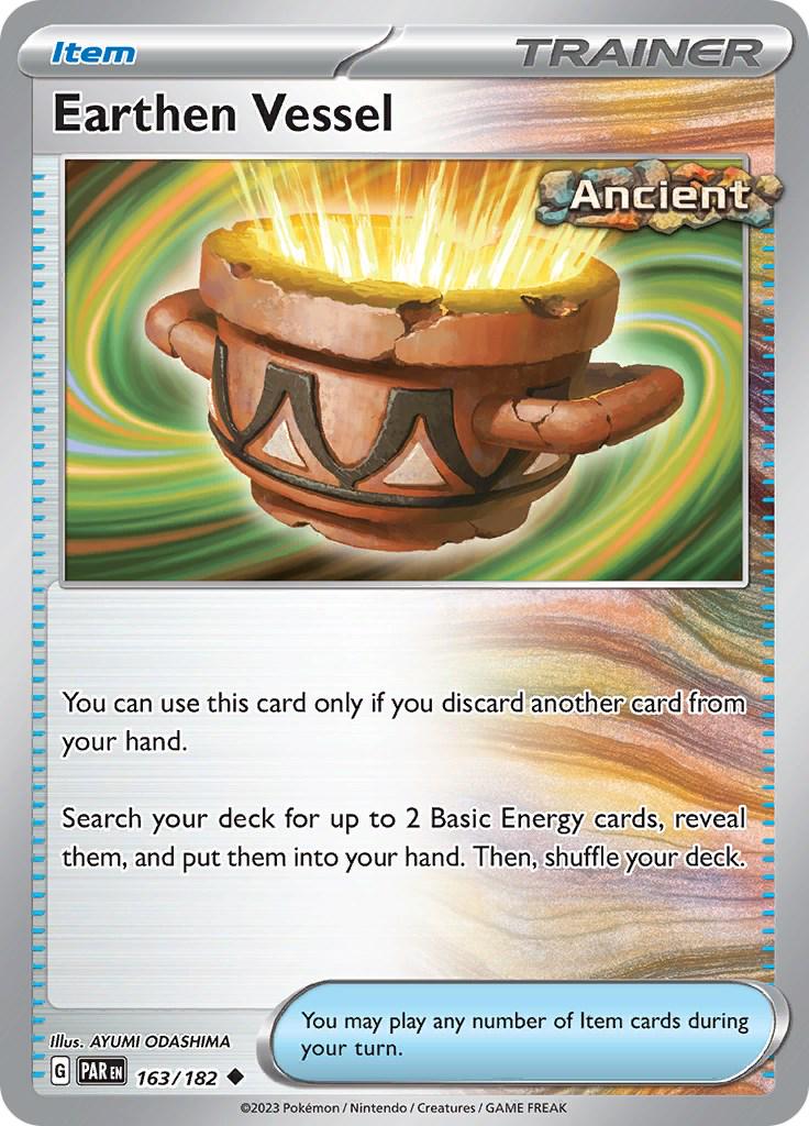 Earthen Vessel #163 Pokemon Paradox Rift