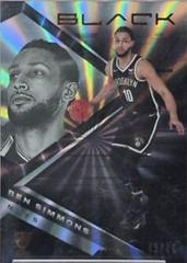 Ben Simmons [Copper] #17 Basketball Cards 2021 Panini Black Prices