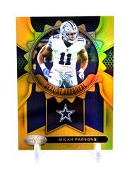 Micah Parsons [Orange] #20 Football Cards 2022 Panini Certified Seal of Approval Prices