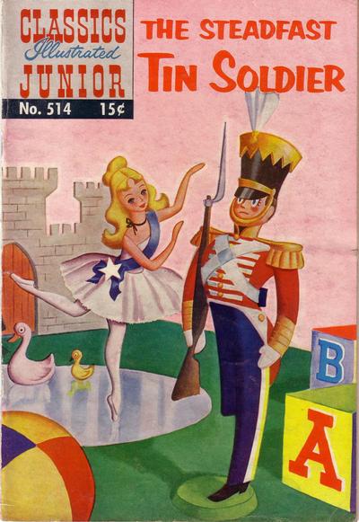 The Steadfast Tin Soldier #514 (1955) Comic Books Classics Illustrated Junior