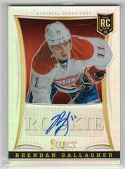 Brendan Gallagher [Autograph] #295 Hockey Cards 2013 Panini Select Prices