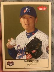 Sunny Kim #158 Baseball Cards 2005 Fleer Tradition Prices