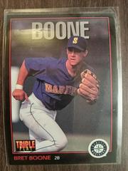 Bret Boone #133 Baseball Cards 1993 Panini Donruss Triple Play Prices