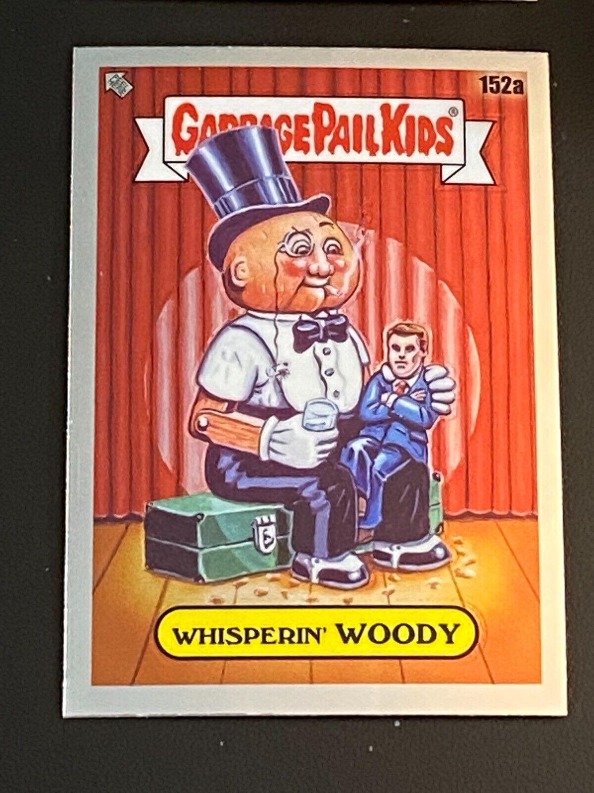 WHISPERIN' WOODY #152a 2021 Garbage Pail Kids Chrome