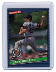Jack Morris Baseball Cards 1986 Donruss Prices