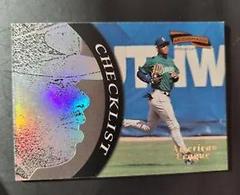 Ken Griffey Jr. [Checklist] Baseball Cards 1996 Pinnacle Aficionado Slick Picks Prices