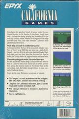 California Games - Back | California Games Atari 2600
