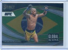 Charles Oliveira #18 Ufc Cards 2021 Panini Select UFC Global Icons Prices